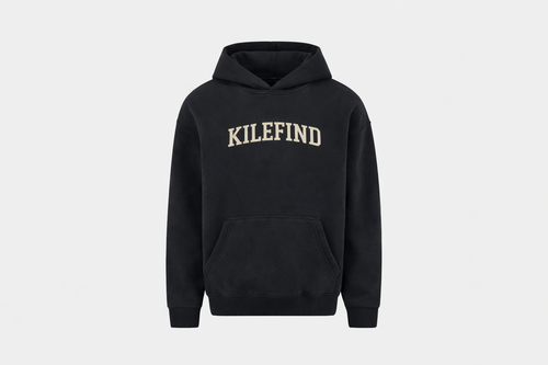 KILEFIND Essential Hoodie – Black